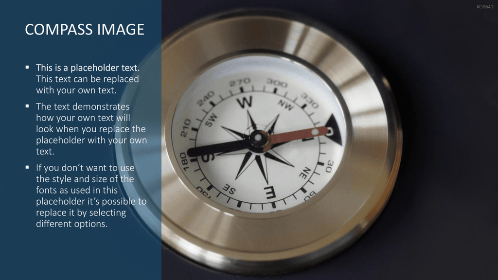 Kompass PowerPoint-Vorlage