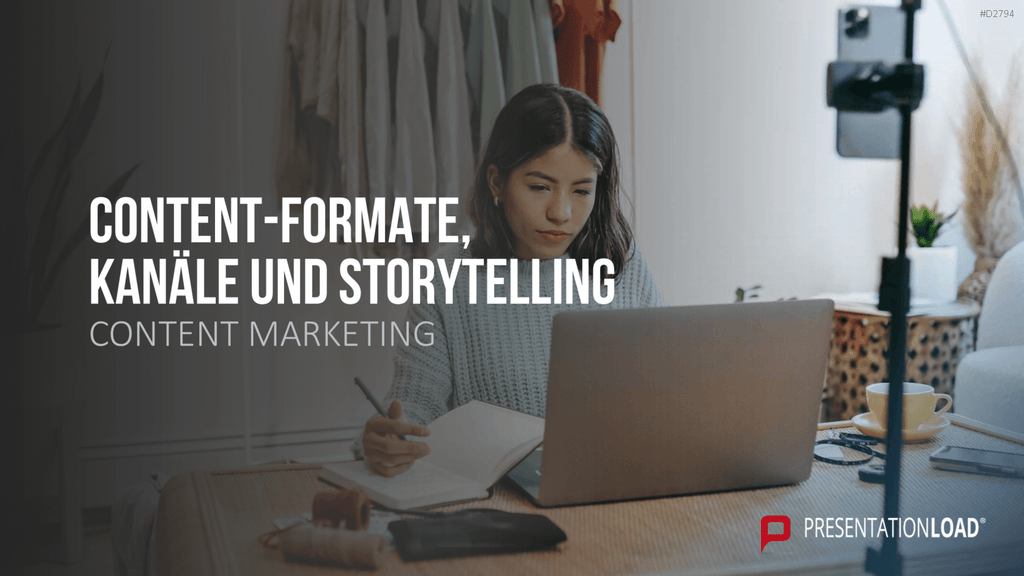Content Marketing PowerPoint-Vorlage