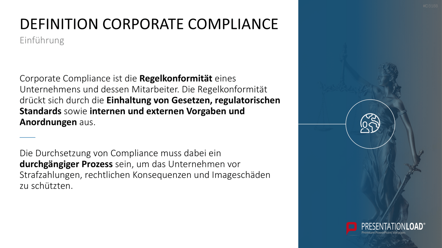 Corporate Compliance PowerPoint-Vorlage