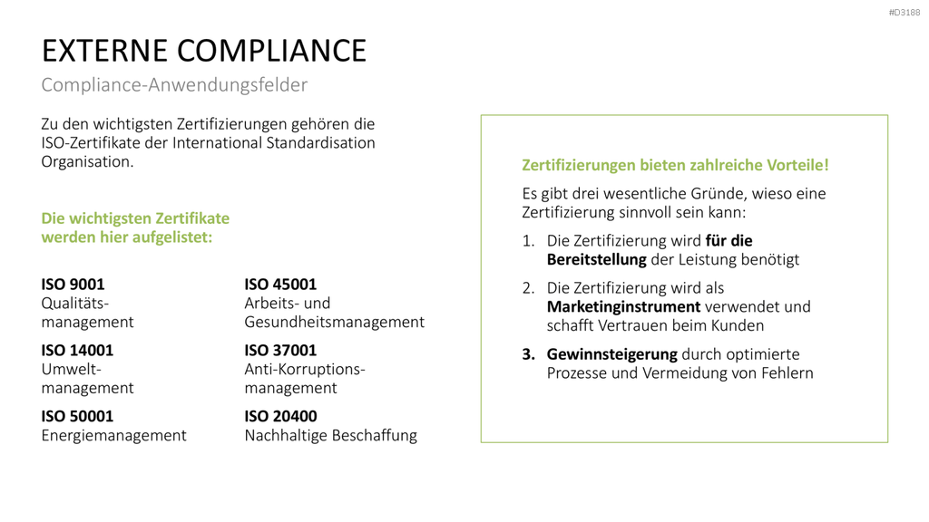 Corporate Compliance PowerPoint-Vorlage