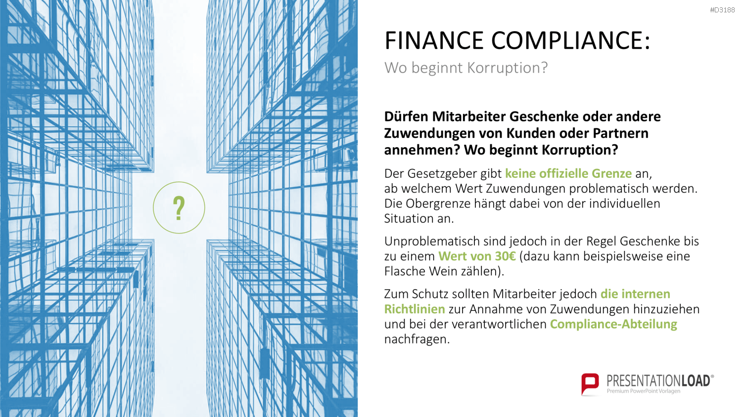 Corporate Compliance PowerPoint-Vorlage