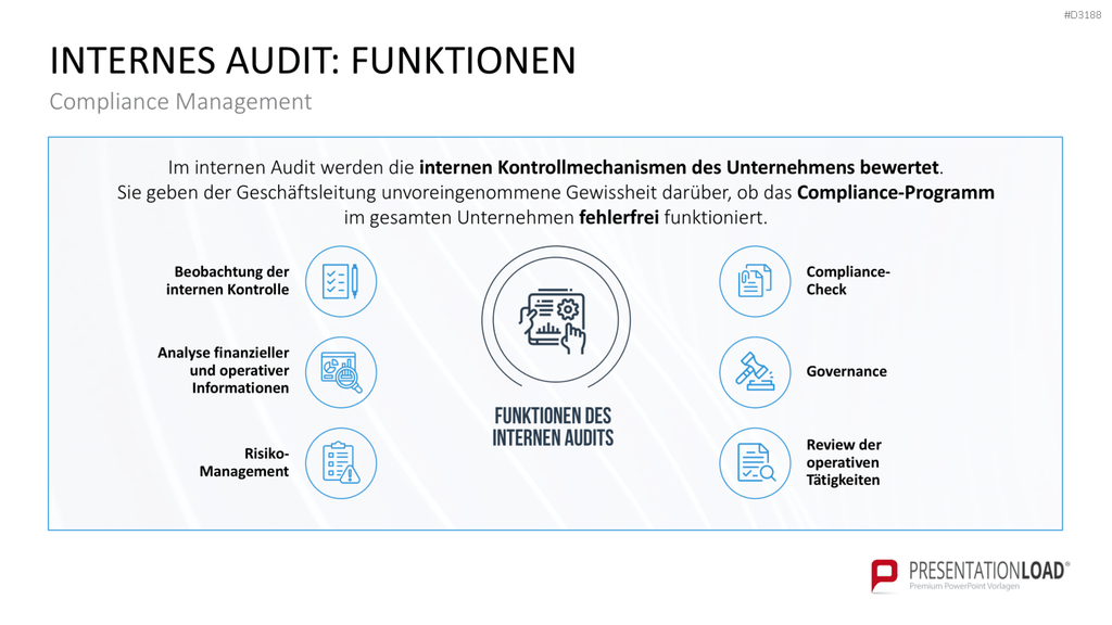 Corporate Compliance PowerPoint-Vorlage