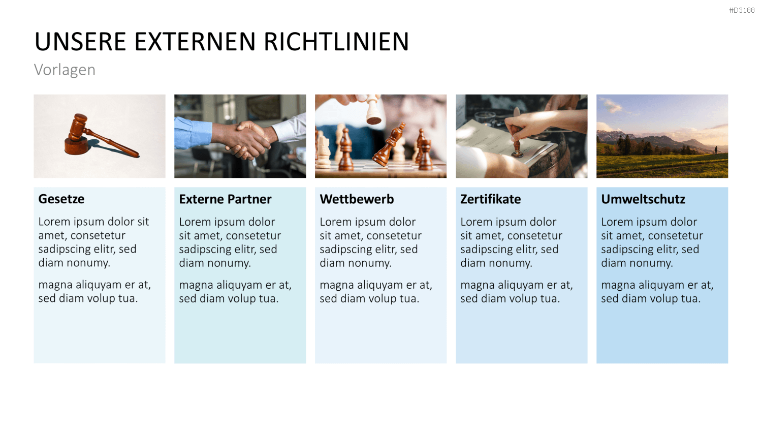 Corporate Compliance PowerPoint-Vorlage