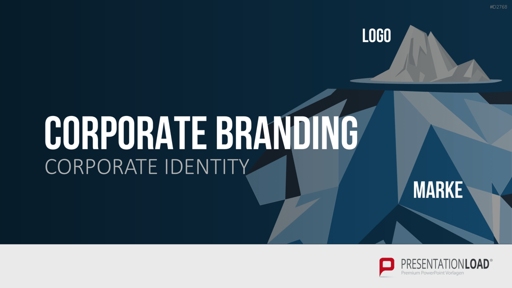 Corporate Identity / Branding PowerPoint-Vorlage