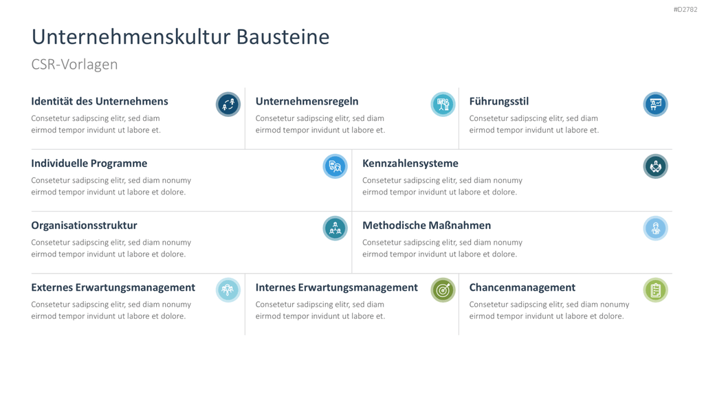 Corporate Social Responsibility (CSR) PowerPoint-Vorlage