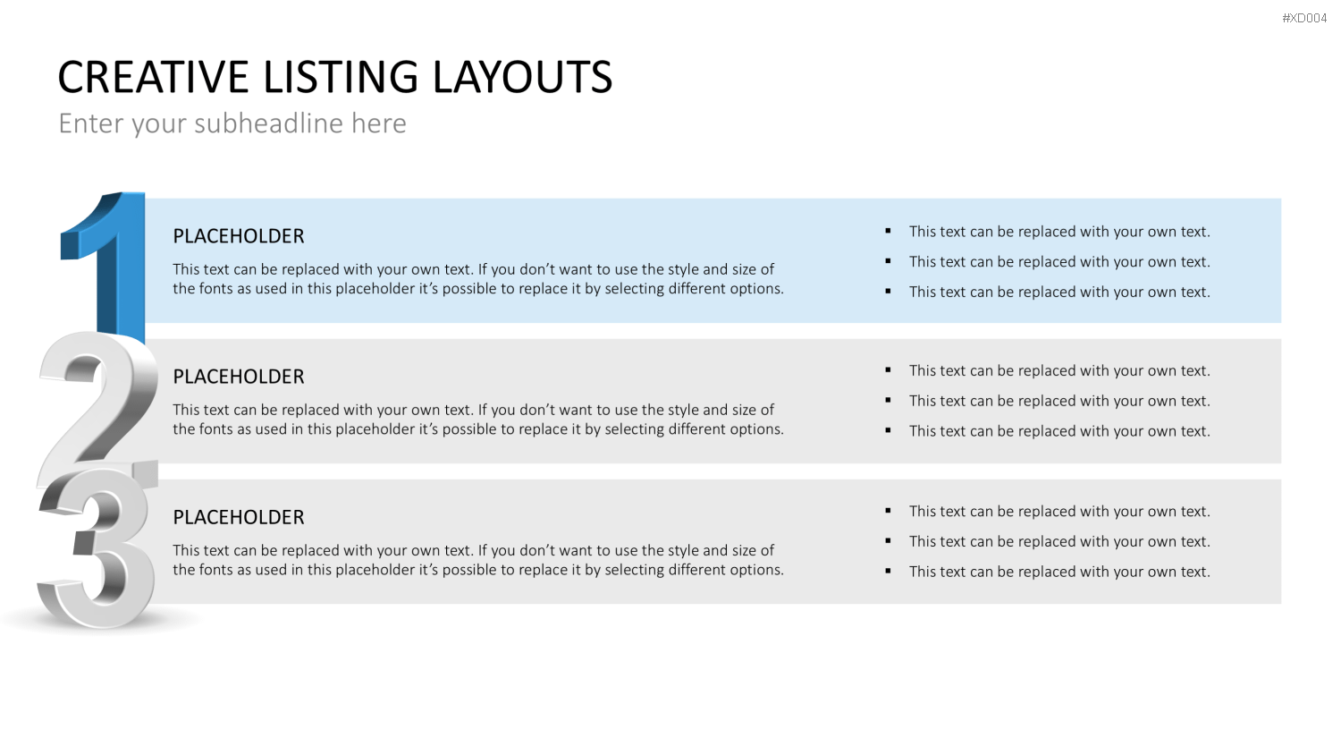 Creative Listing Bundle PowerPoint-Vorlage