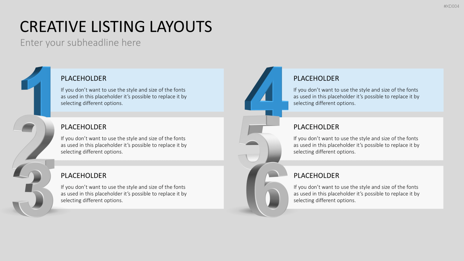 Creative Listing Bundle PowerPoint-Vorlage