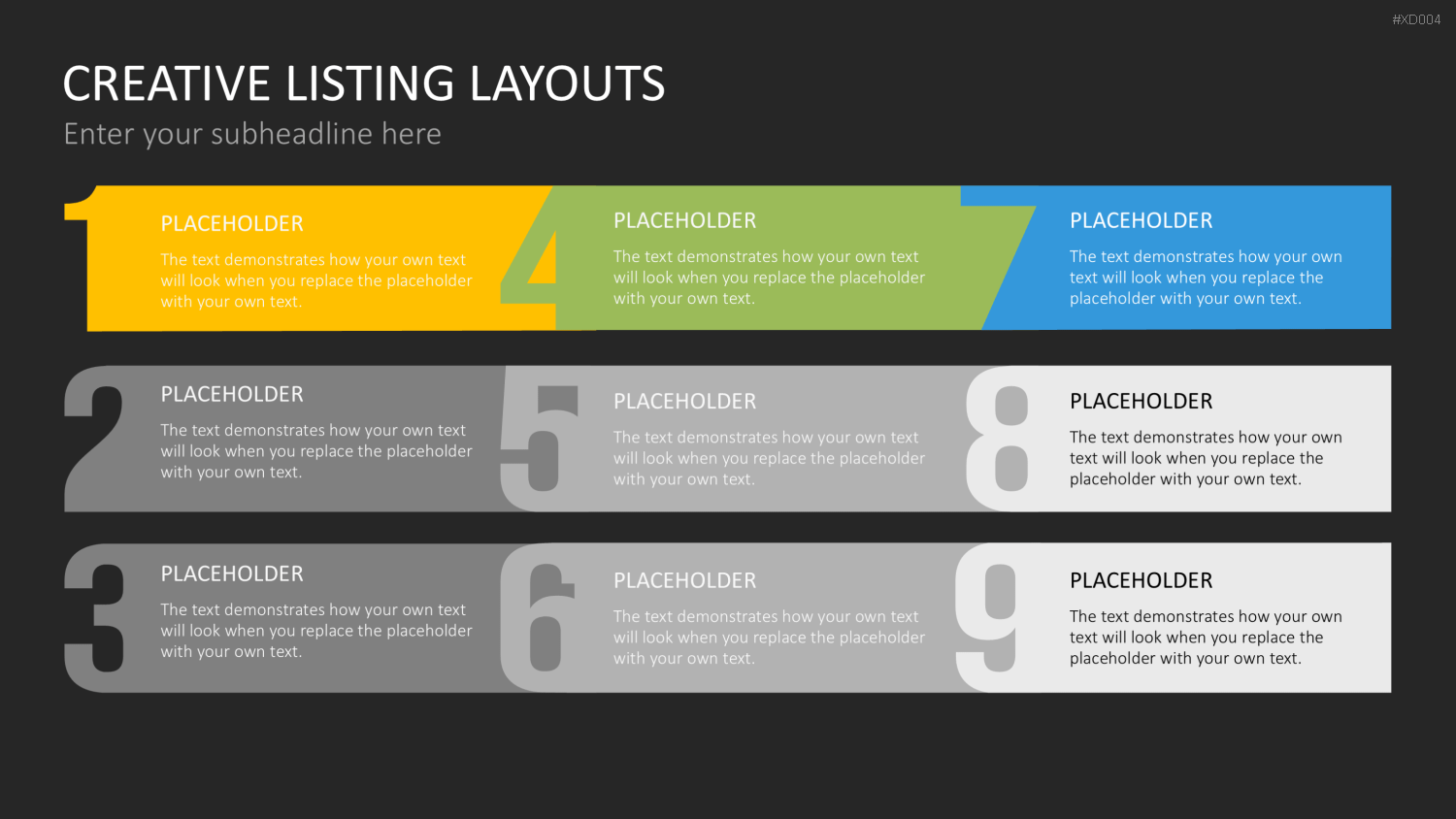 Creative Listing Bundle PowerPoint-Vorlage