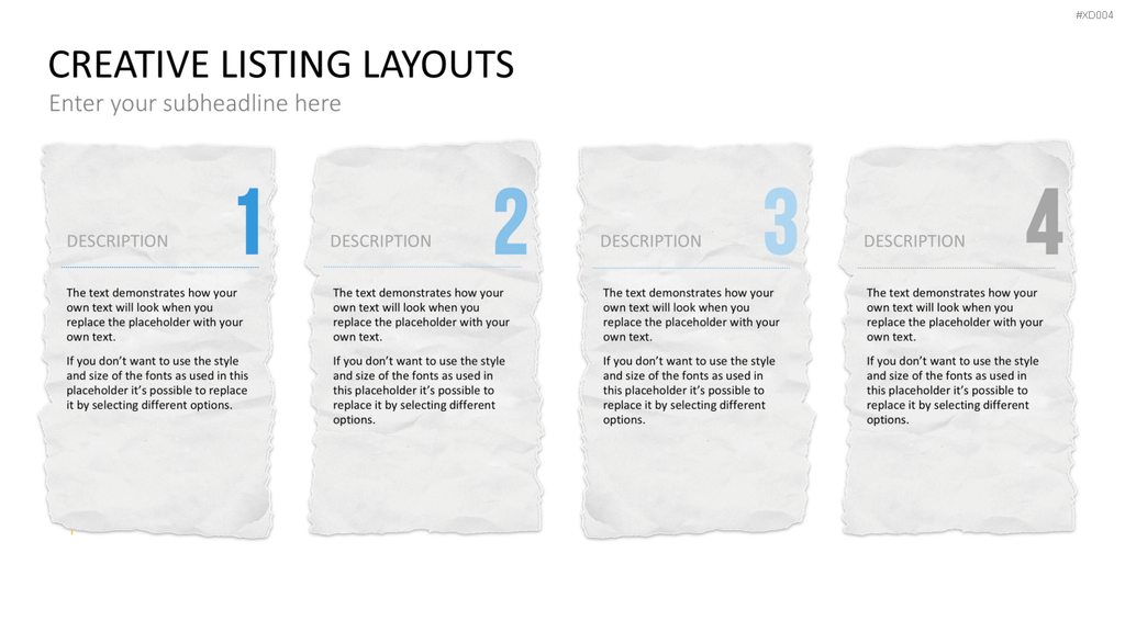 Creative Listing Bundle PowerPoint-Vorlage