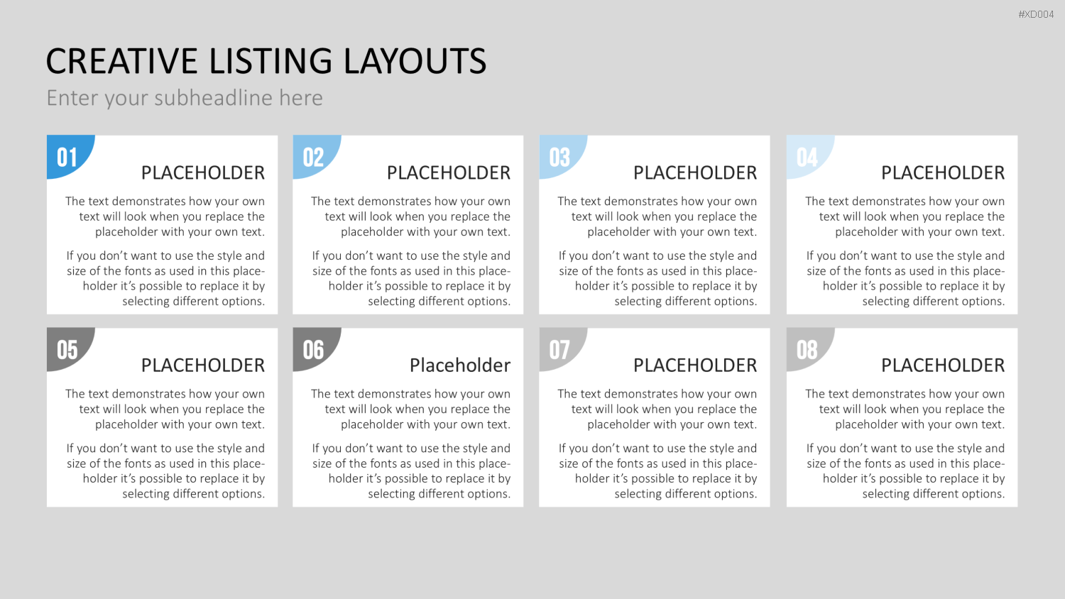 Creative Listing Bundle PowerPoint-Vorlage