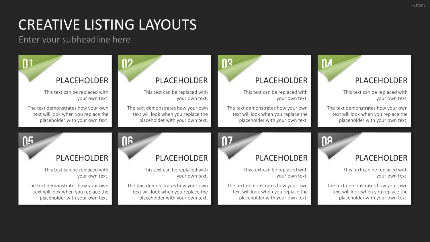 Creative Listing Bundle PowerPoint-Vorlage
