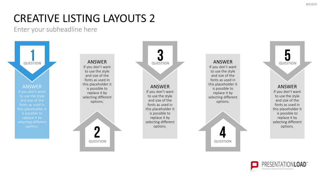 Creative Listing Bundle PowerPoint-Vorlage