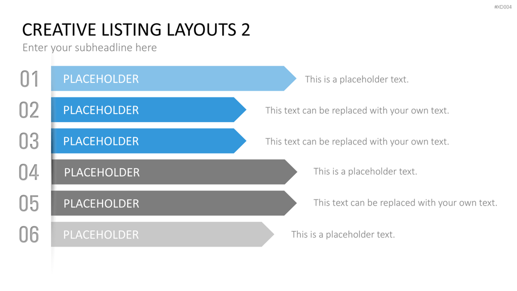 Creative Listing Bundle PowerPoint-Vorlage
