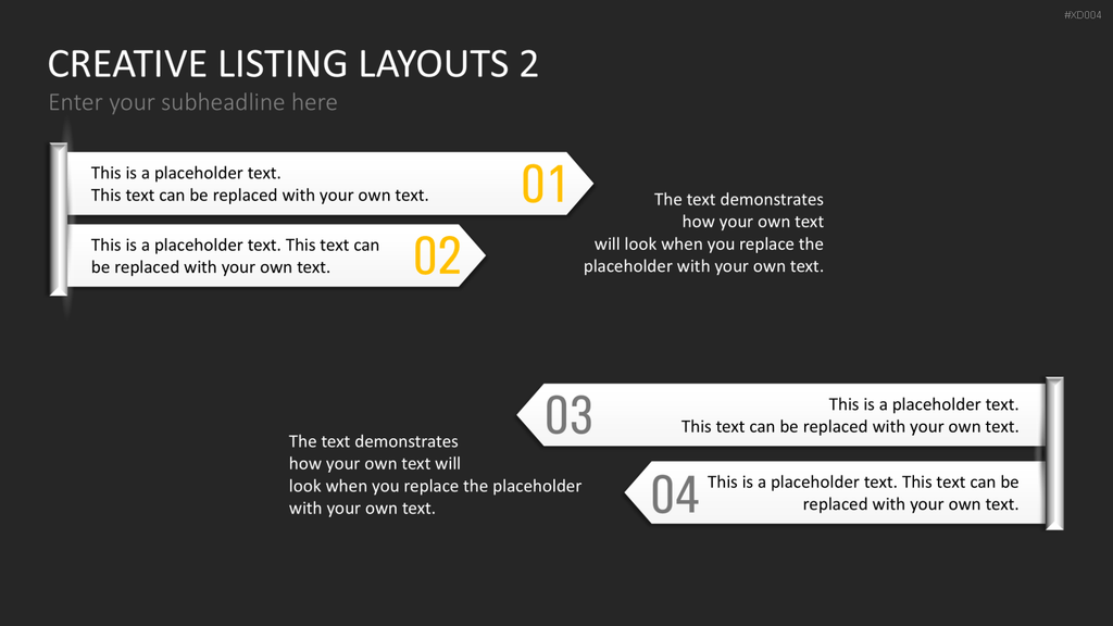 Creative Listing Bundle PowerPoint-Vorlage