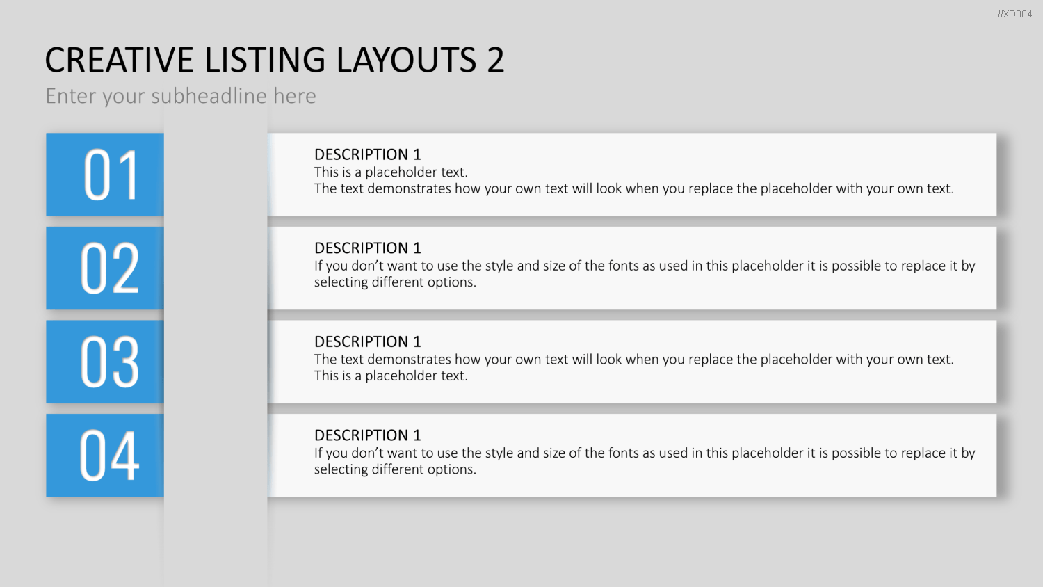 Creative Listing Bundle PowerPoint-Vorlage