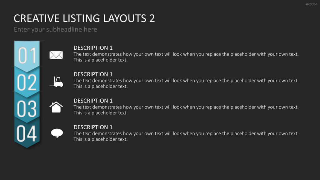 Creative Listing Bundle PowerPoint-Vorlage