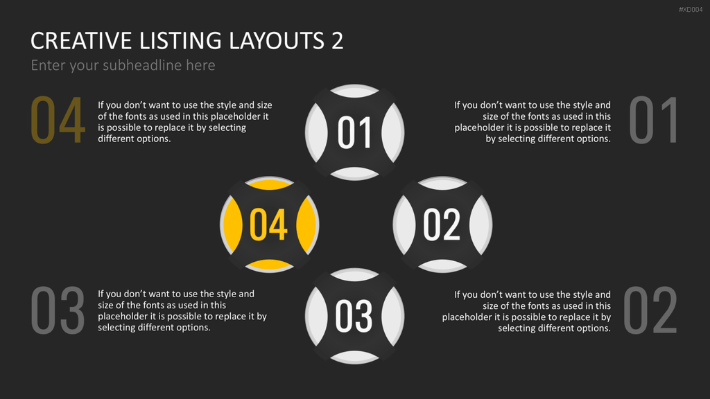 Creative Listing Bundle PowerPoint-Vorlage