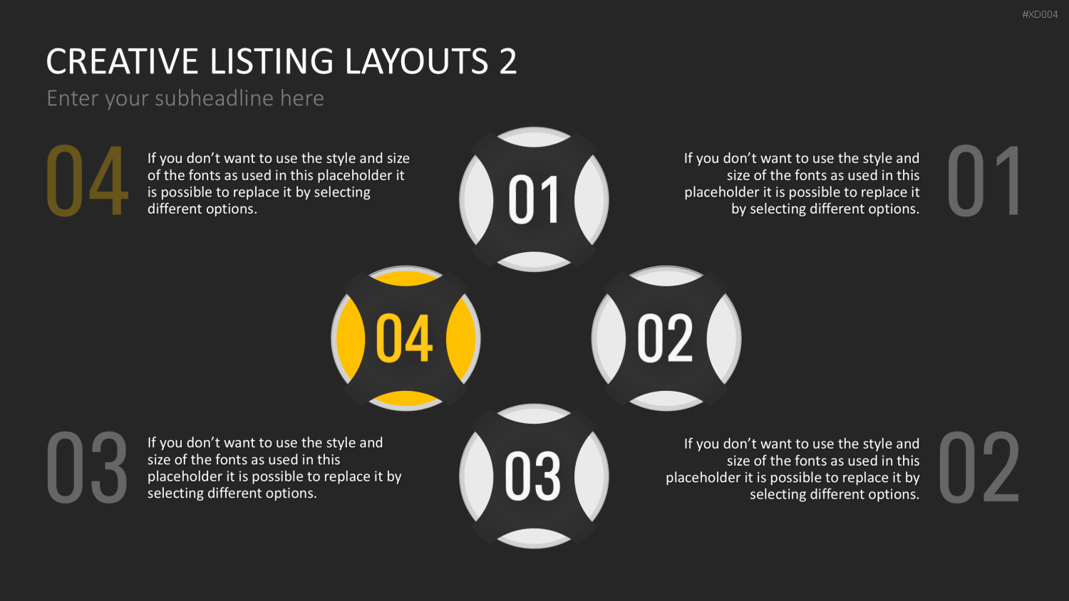 Creative Listing Bundle PowerPoint-Vorlage