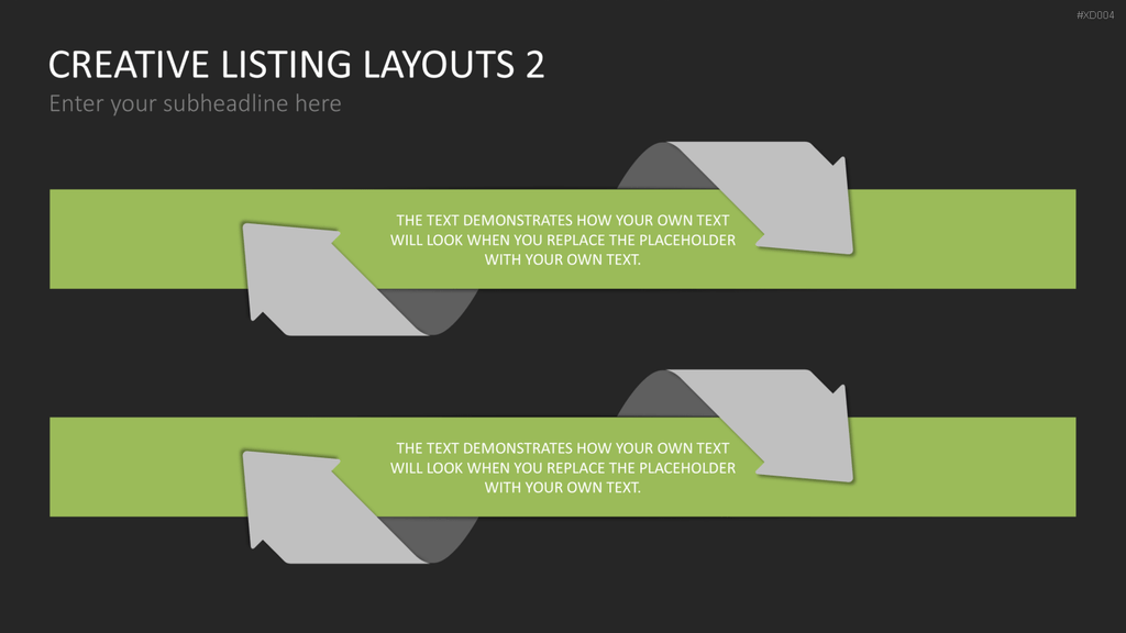 Creative Listing Bundle PowerPoint-Vorlage