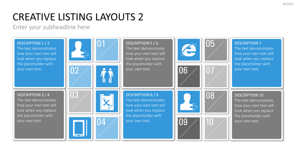 Creative Listing Bundle PowerPoint-Vorlage