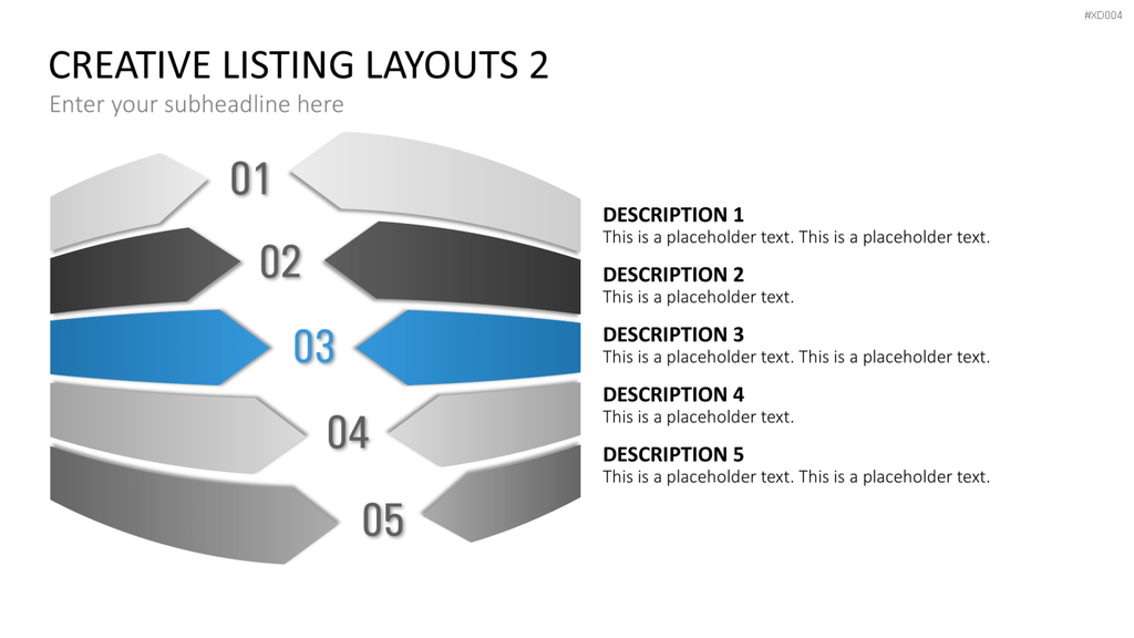 Creative Listing Bundle PowerPoint-Vorlage