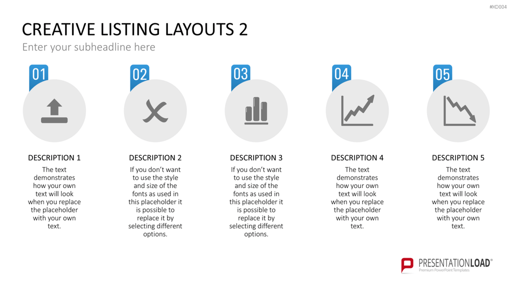 Creative Listing Bundle PowerPoint-Vorlage