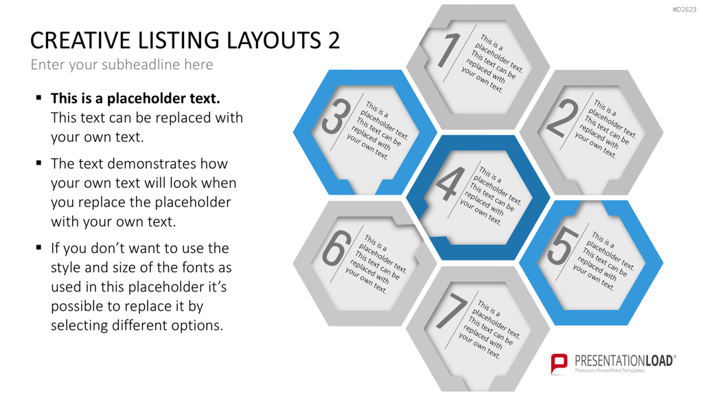 Creative Lists 2 PowerPoint-Vorlage