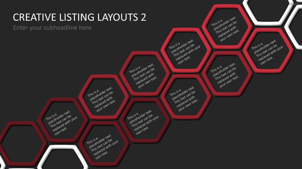 Creative Lists 2 PowerPoint-Vorlage