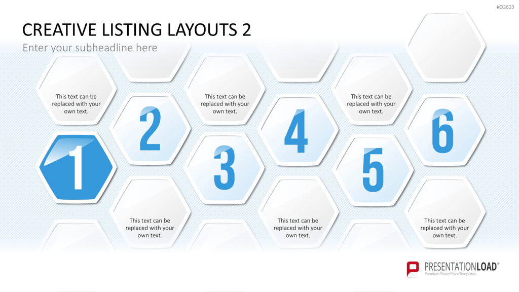 Creative Lists 2 PowerPoint-Vorlage