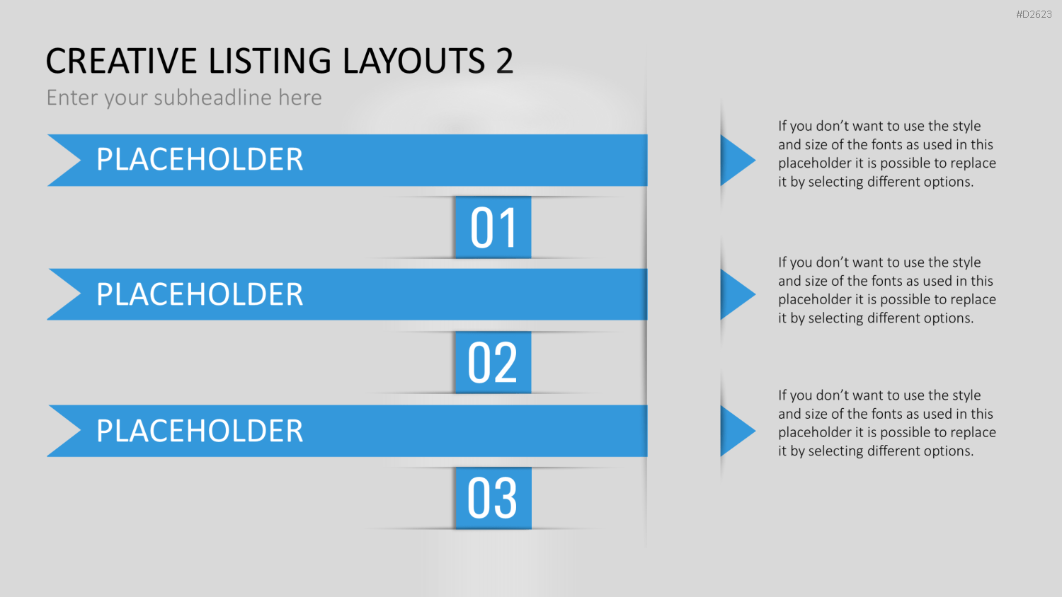 Creative Lists 2 PowerPoint-Vorlage