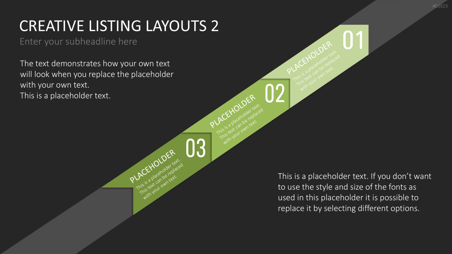 Creative Lists 2 PowerPoint-Vorlage