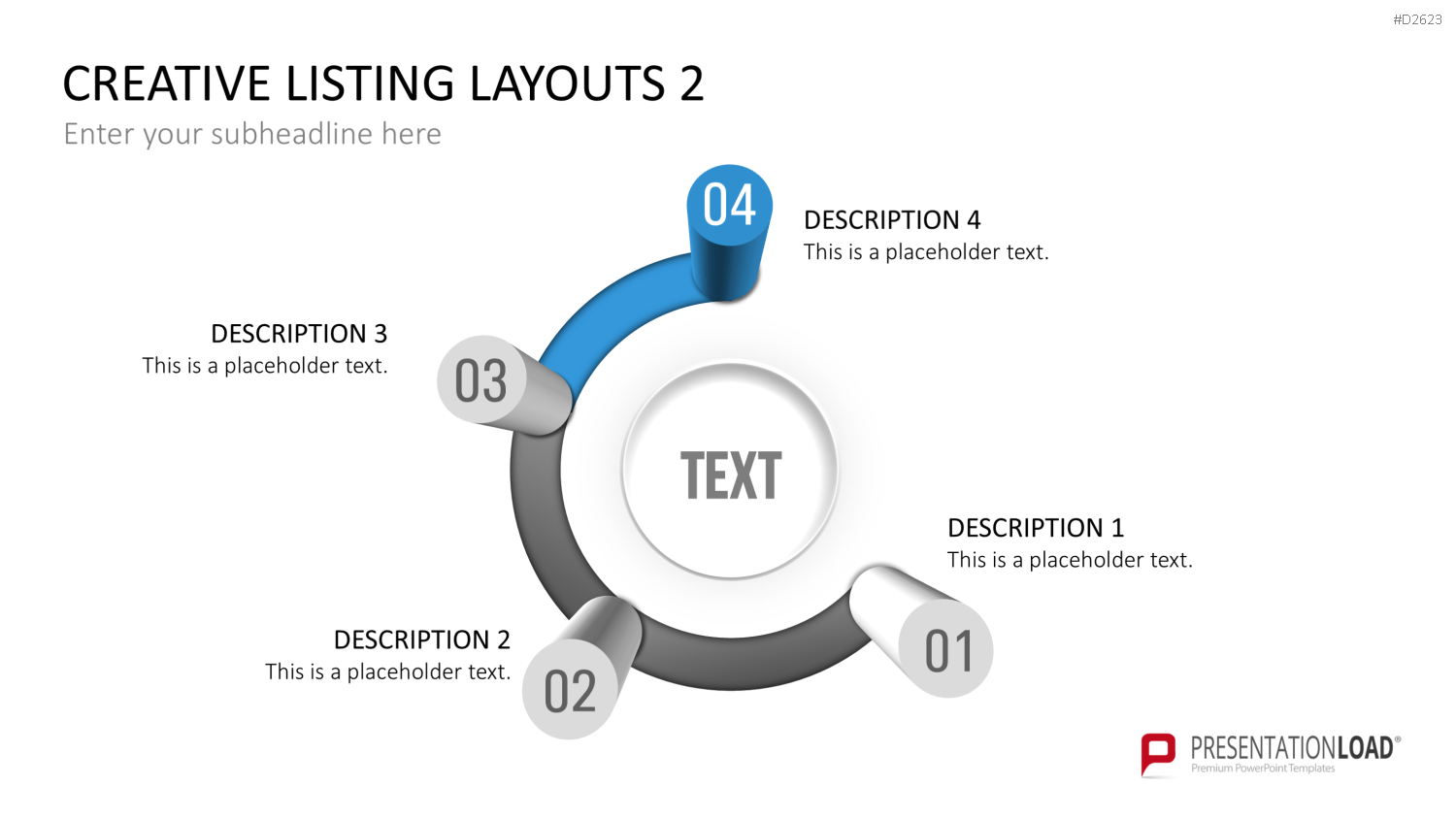 Creative Lists 2 PowerPoint-Vorlage