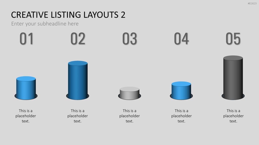 Creative Lists 2 PowerPoint-Vorlage