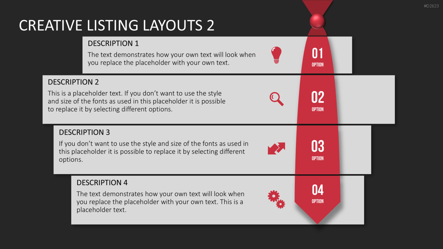 Creative Lists 2 PowerPoint-Vorlage