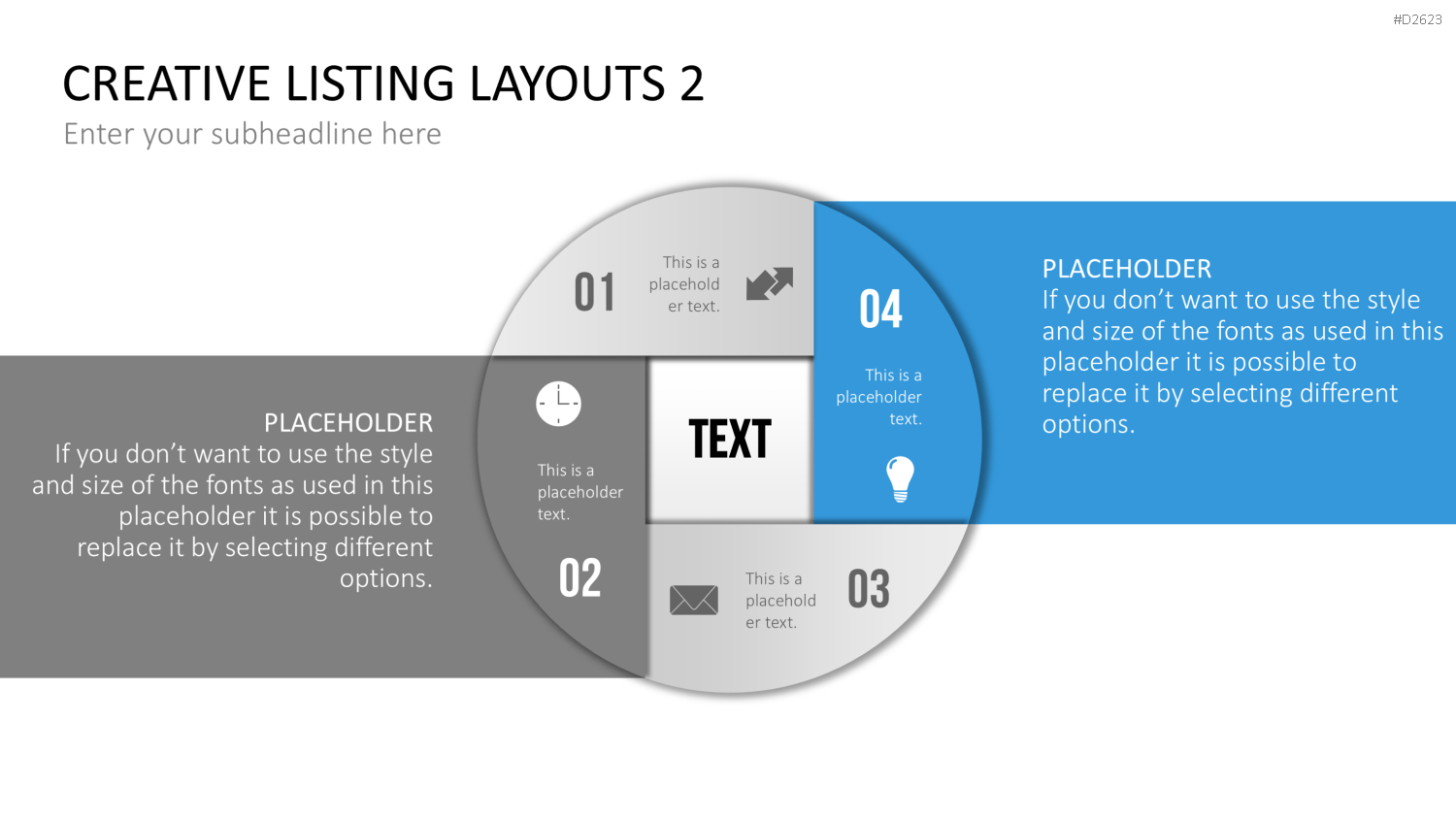 Creative Lists 2 PowerPoint-Vorlage