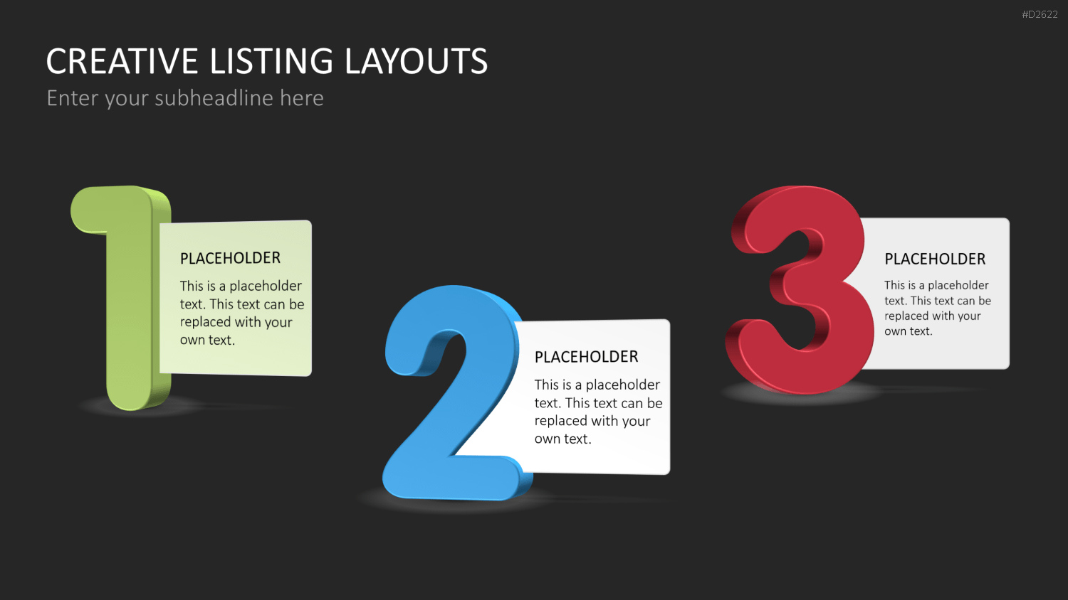 Creative Lists 1 PowerPoint-Vorlage