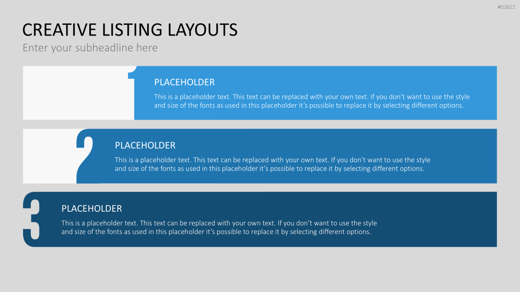 Creative Lists 1 PowerPoint-Vorlage