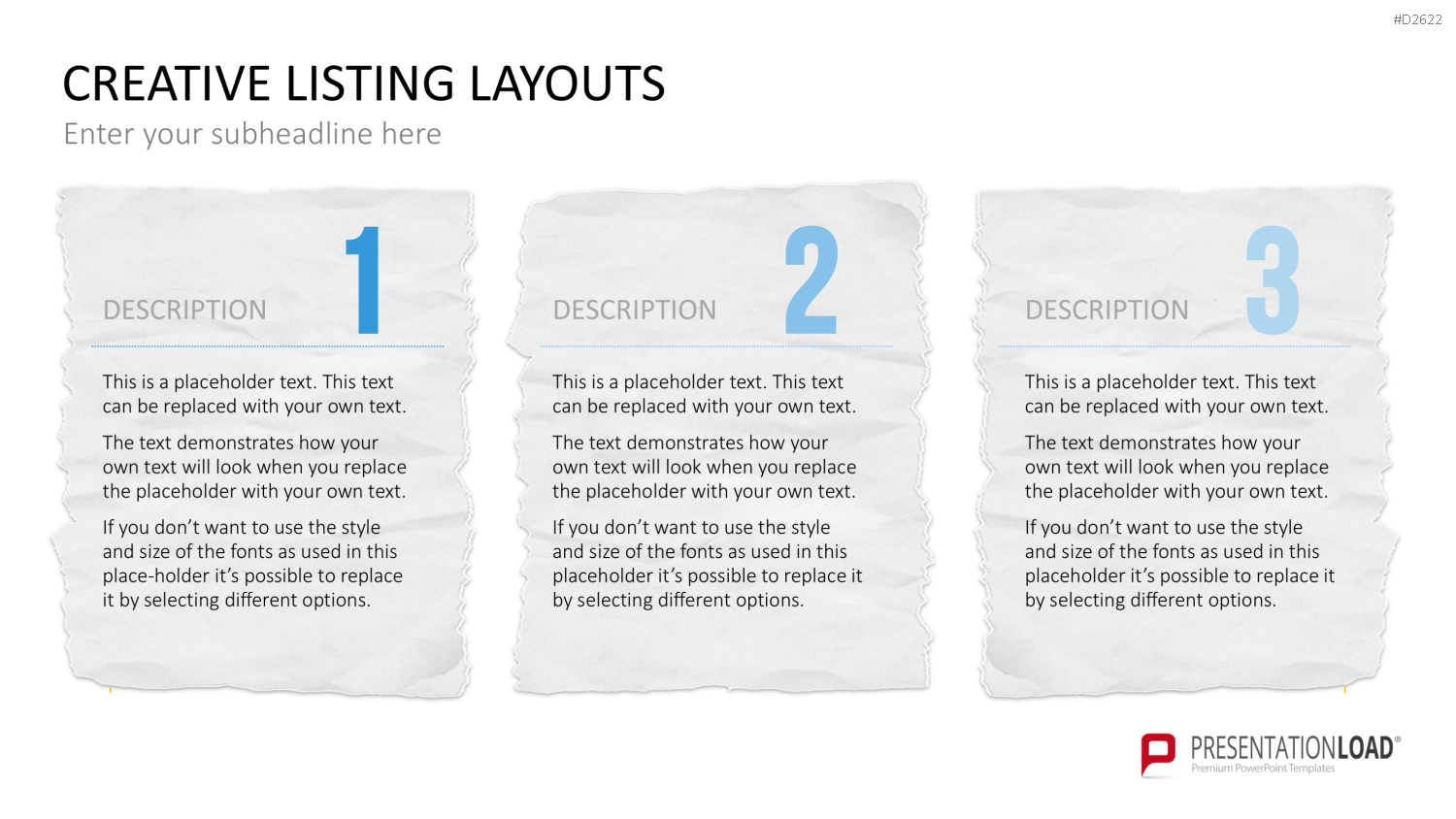 Creative Lists 1 PowerPoint-Vorlage