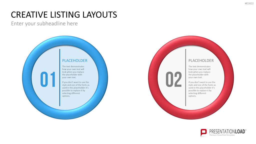 Creative Lists 1 PowerPoint-Vorlage