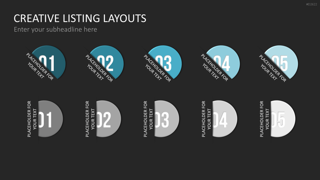Creative Lists 1 PowerPoint-Vorlage
