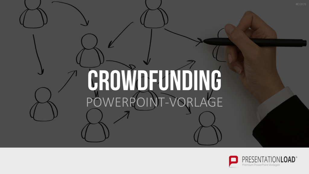 Crowdfunding PowerPoint-Vorlage
