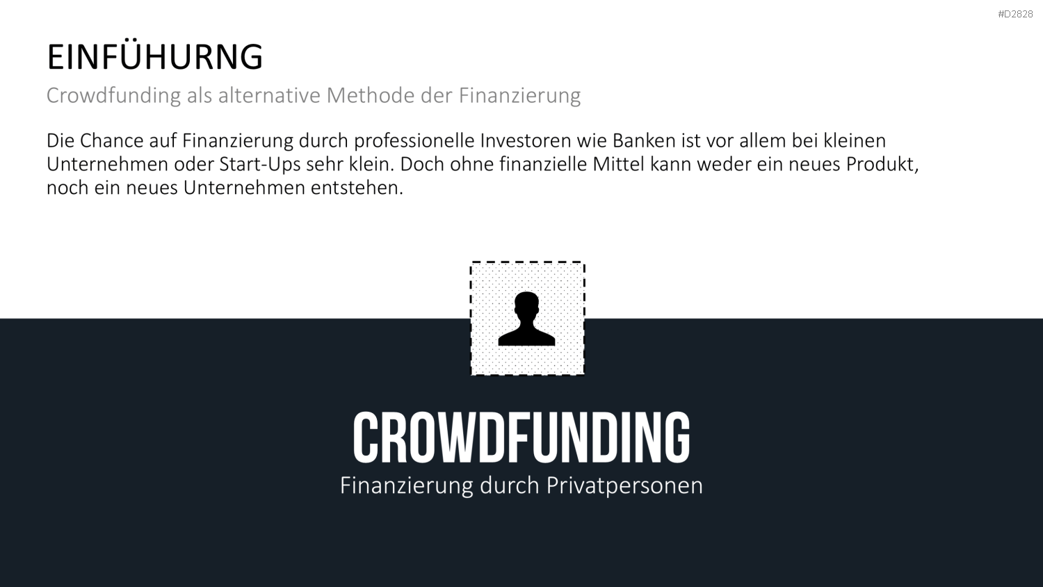 Crowdfunding PowerPoint-Vorlage