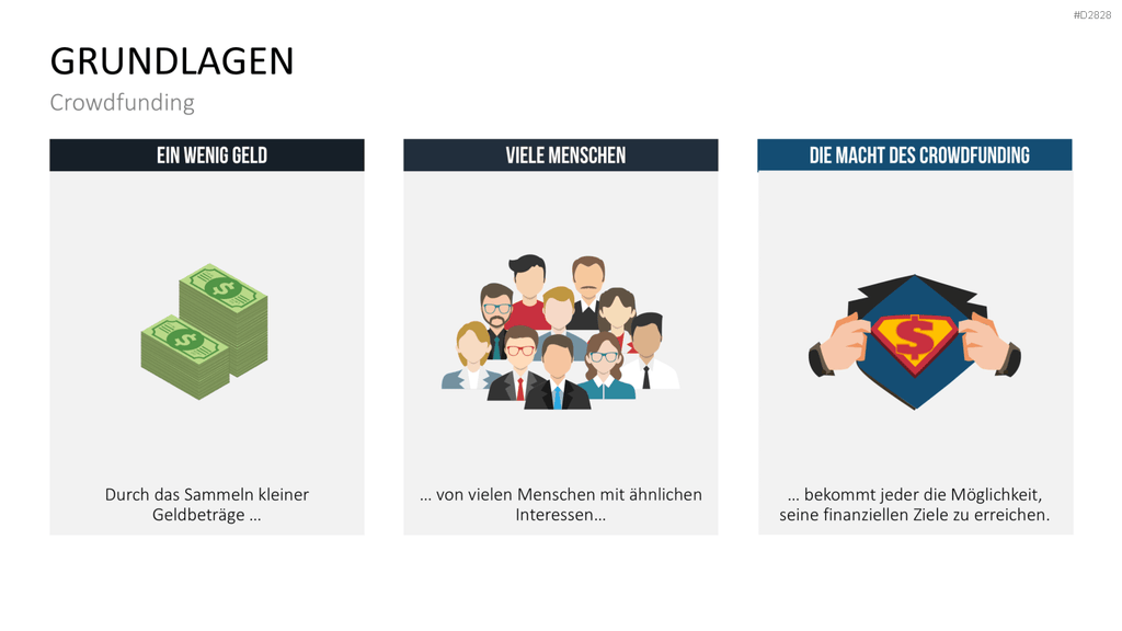 Crowdfunding PowerPoint-Vorlage