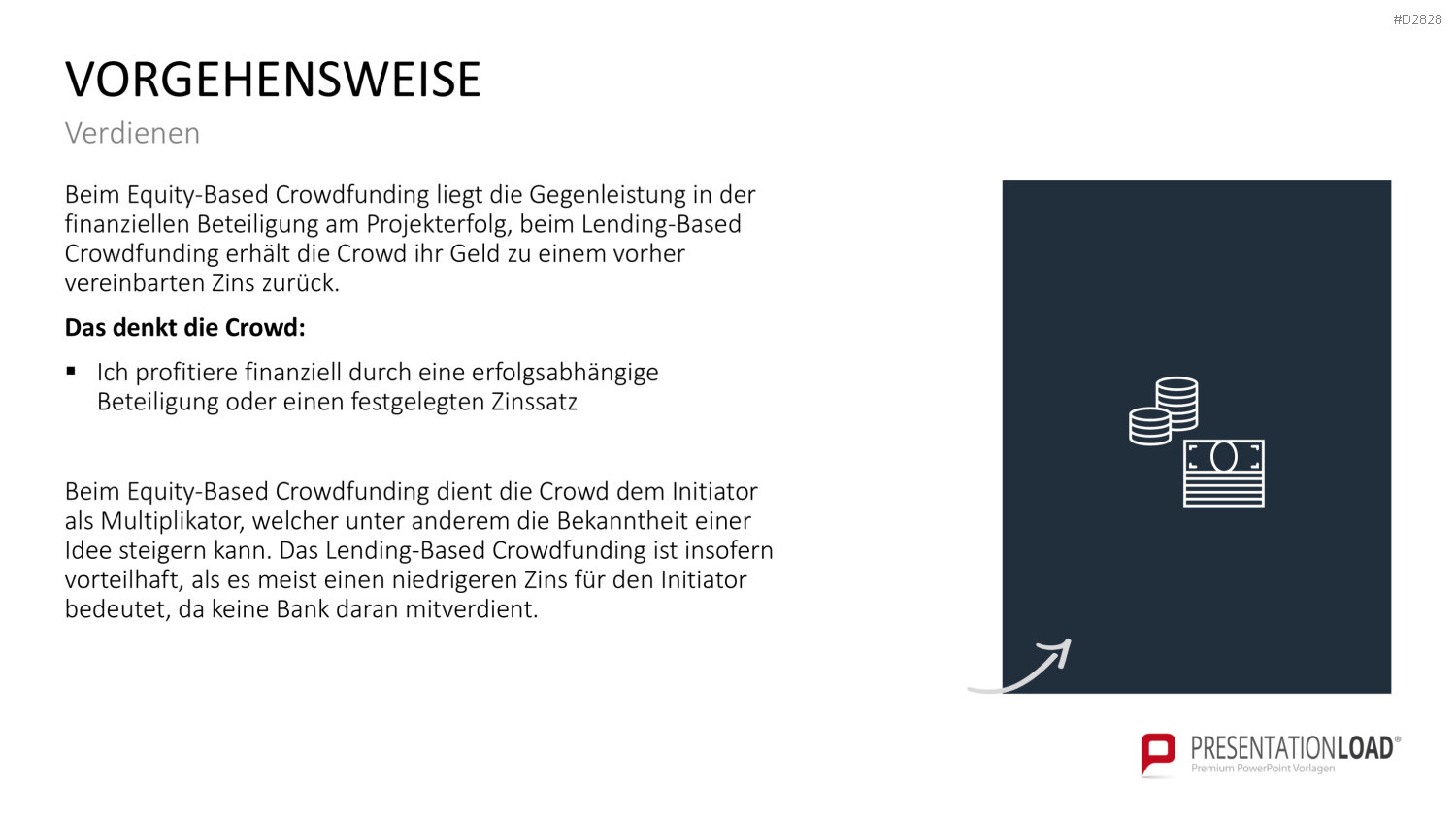 Crowdfunding PowerPoint-Vorlage