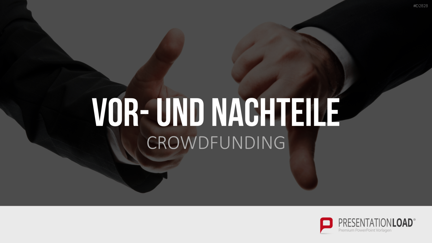 Crowdfunding PowerPoint-Vorlage