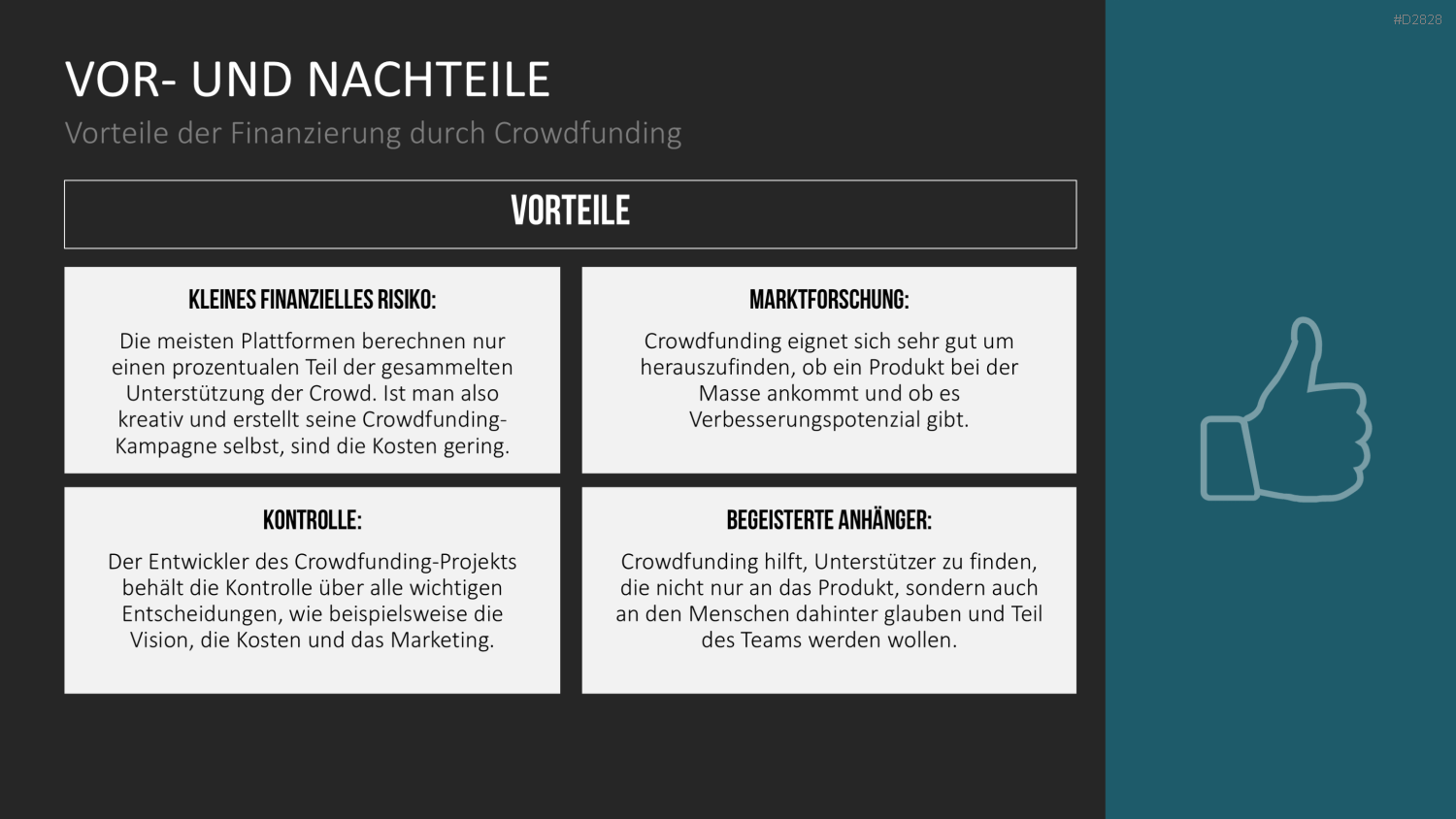 Crowdfunding PowerPoint-Vorlage