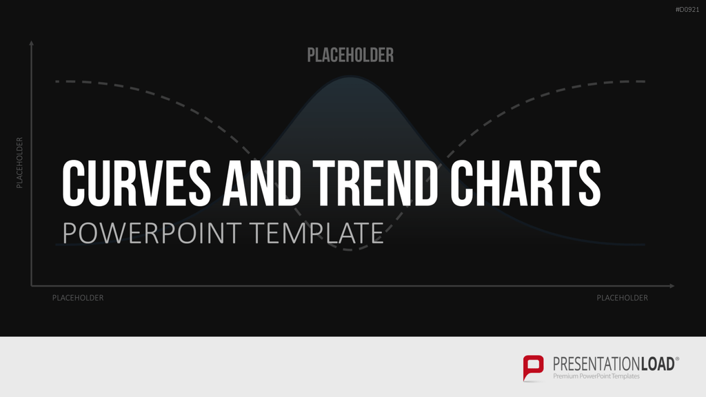 Kurven- und Trend-Charts PowerPoint-Vorlage