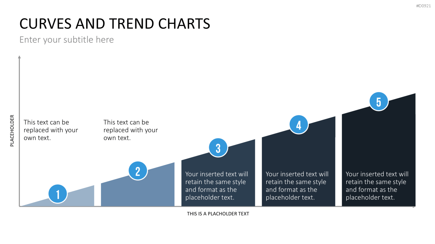Kurven- und Trend-Charts PowerPoint-Vorlage