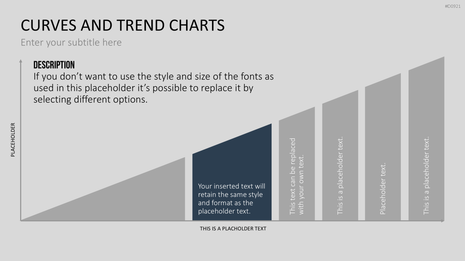 Kurven- und Trend-Charts PowerPoint-Vorlage