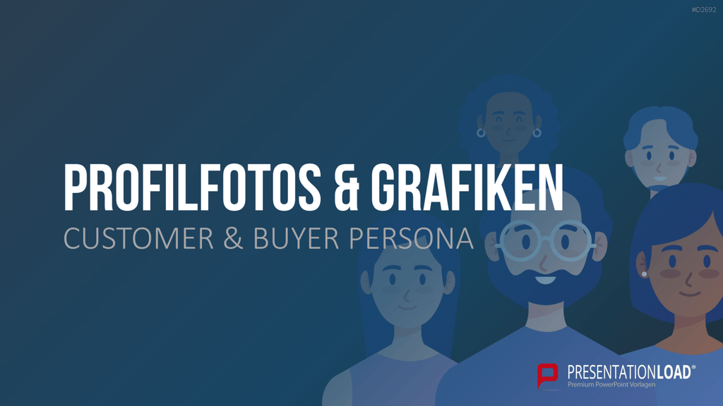 Customer & Buyer Persona PowerPoint-Vorlage